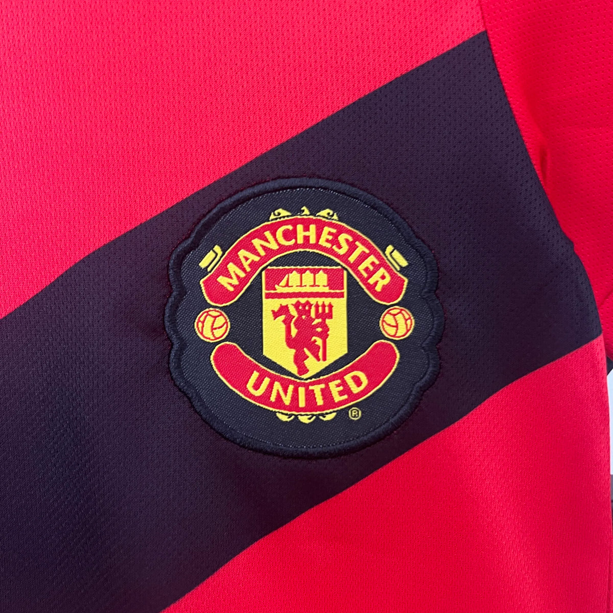 Manchester United 09-10 Home Retro Kid Kits Children Sets Jersey