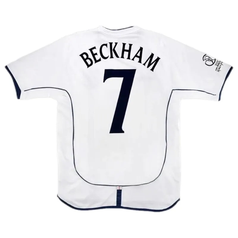 England World Cup 2002 Retro Soccer Jersey Home