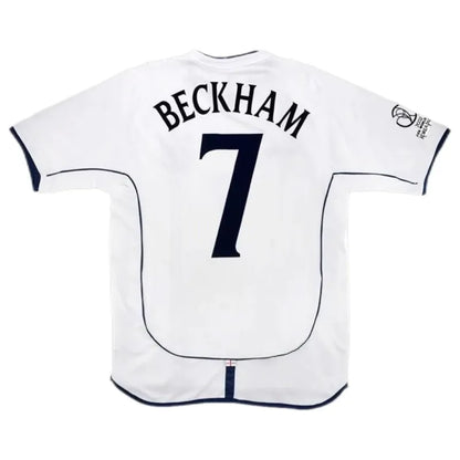 England World Cup 2002 Retro Soccer Jersey Home