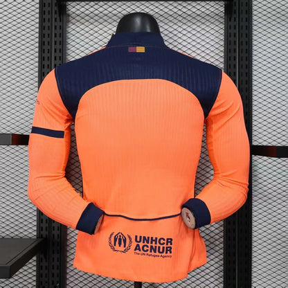 Player Version 25-26 Barcelona Third Long Sleeve Jersey