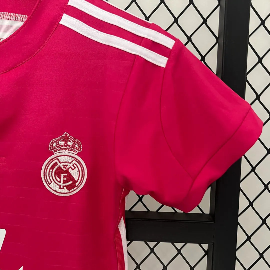 Real Madrid 14-15 Away Retro Kids Kits Vintage Children Sets Football Jersey