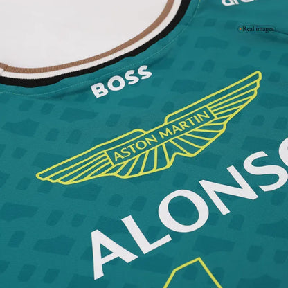 F1 2024 Aston Martin alonso green shirt