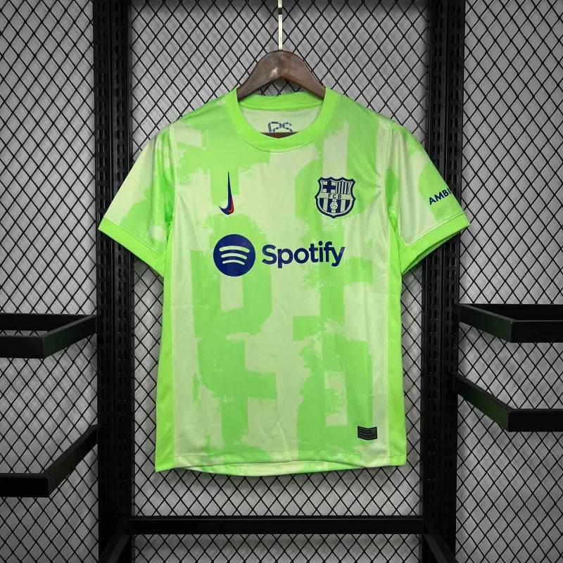 24-25 Barcelona Third Away Soccer Jersey Replica