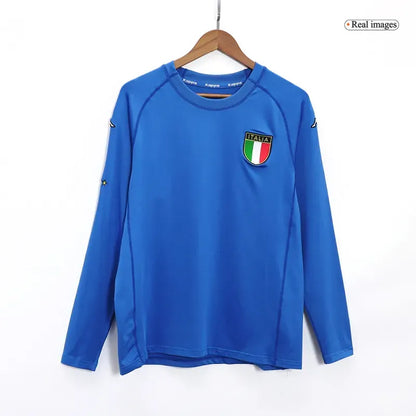 Italy 2000 Retro Home Long Sleeve Jersey