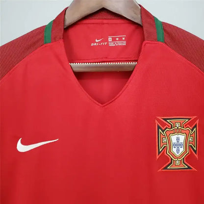 Portugal Euro Cup 2016 Retro Jersey Home