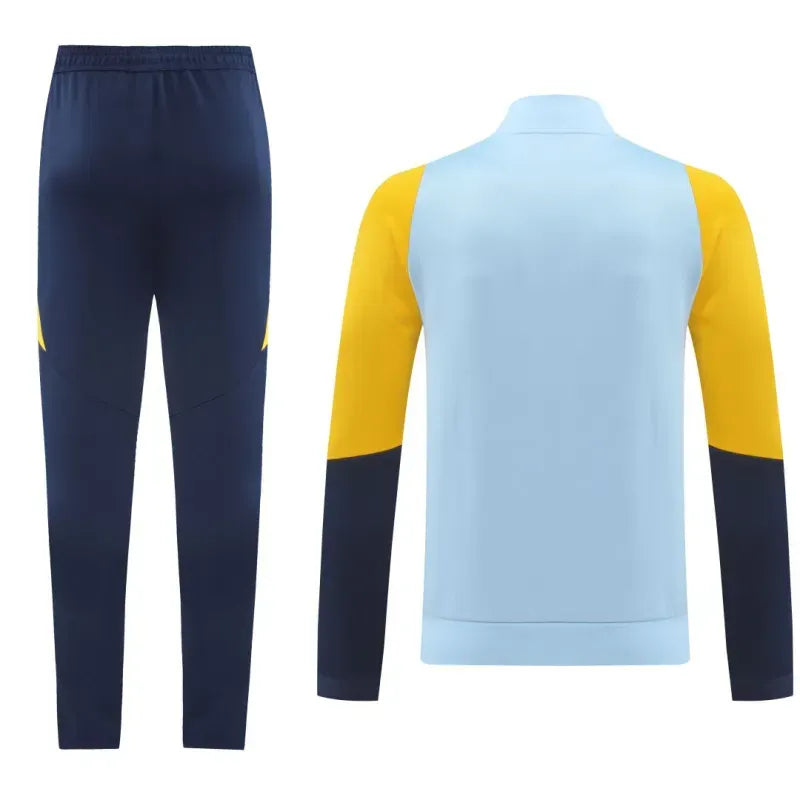 2024-25 Real Madrid Zipper Sweatshirt Kit(Top+Pants)