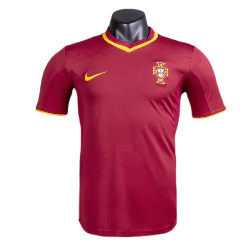 Portugal Euro Cup 2000 Retro Soccer Jersey Home