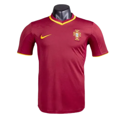 Portugal Euro Cup 2000 Retro Soccer Jersey Home