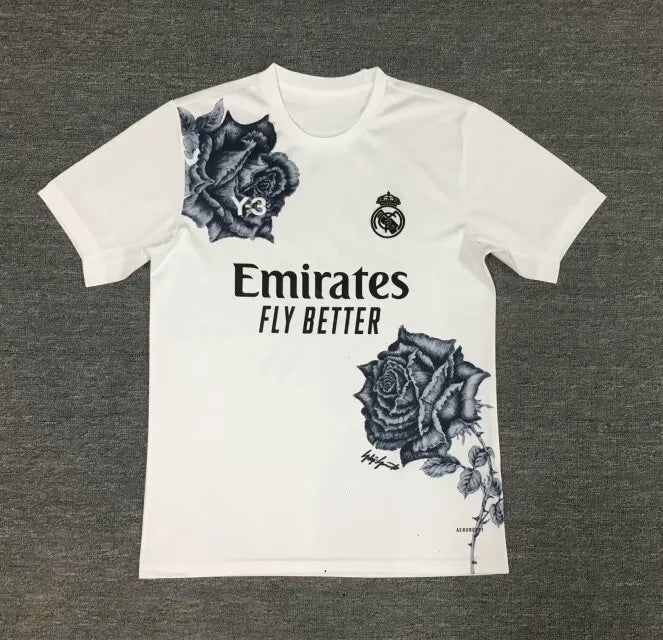 Y3 Real Madrid 24-25 White Special Edition Shirt Football Replicas Jersey