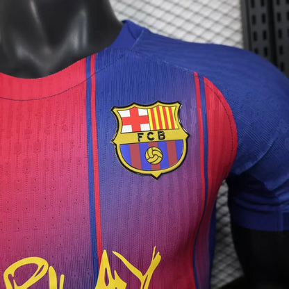 Player Version 25-26 BARCELONA x ED SHEERAN SIGNEE Edition Jersey