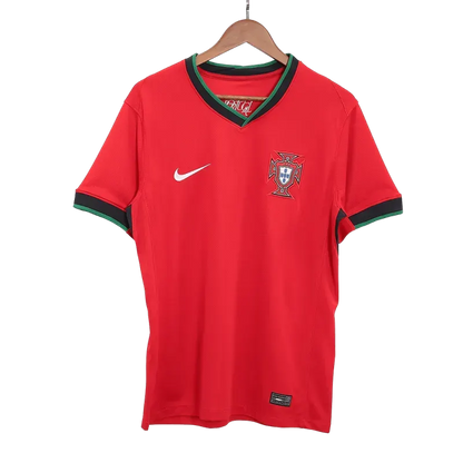 2024 Portugal Nation Home Ronaldo #7 R. Leão #17 Pepe #3 Jersey Euro