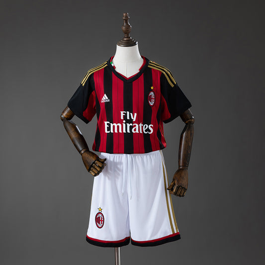 AC Milan 13-14 Home Retro Kids Kit