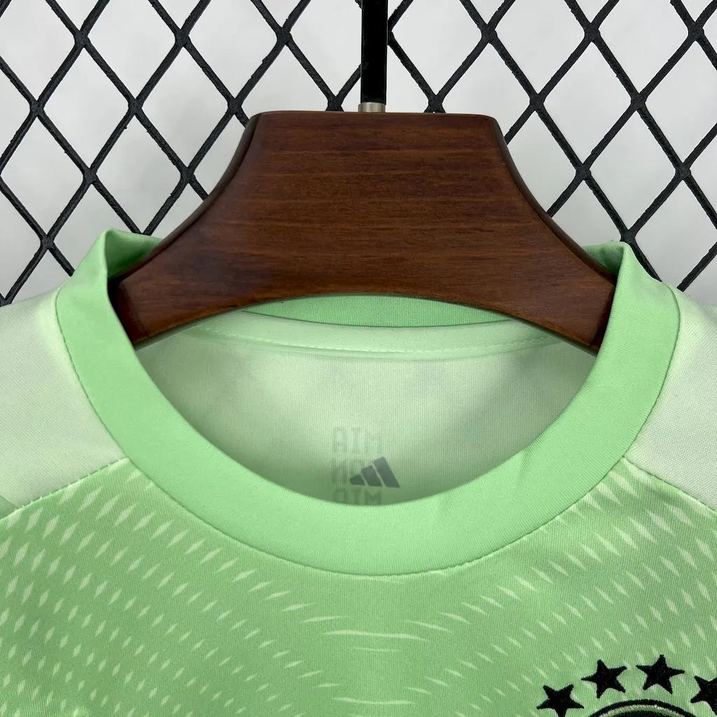 Bayern Munich 2025-26 Green Goalkeeper Kids Kit