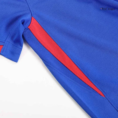 2024 Euro Nation France Home Jersey MBAPPE #10 GIROUD #9 GRIEZMANN #7 Soccer Apparel