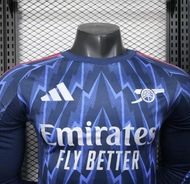 Player Version 25-26 Arsenal Away Long Sleeve Jersey