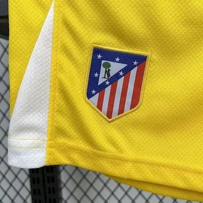 2025-26 Kids Atletico Madrid Yellow Goalkeeper Jersey