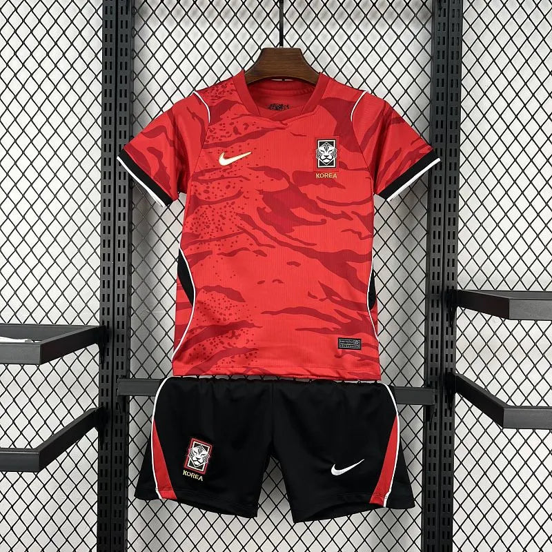 Kids South Korea 2026 World Cup Home Kit