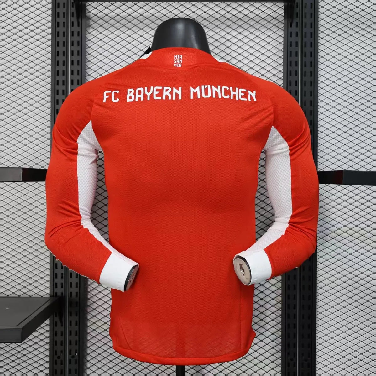 Player Version 25-26 Bayern Munich Home Long Sleeve Jersey