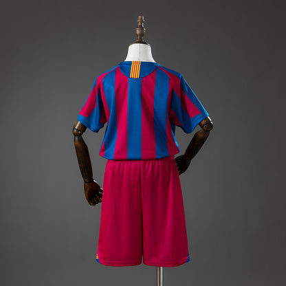 Barcelona 05-06 Home (League Edition) Retro Kids