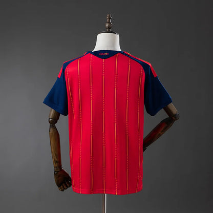 Mens Spain 2026 World Cup Home Jersey (Champion 2-Star Version)