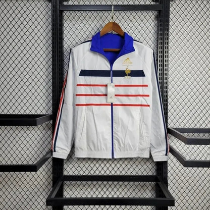 2024 France Reversible Windbreaker Football Shirt
