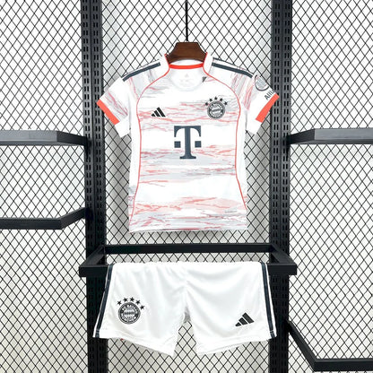 Bayern Munich 2025-26 Away Kids Kit