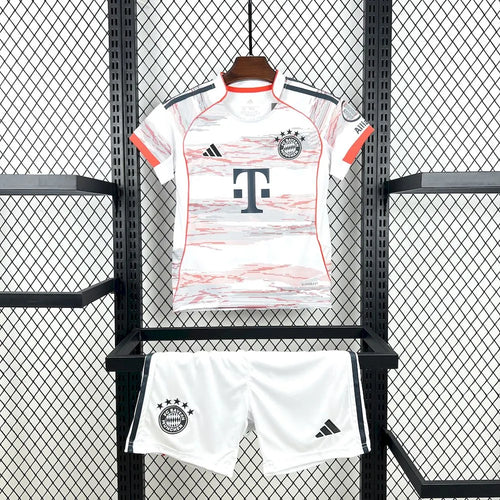 Bayern Munich 2025-26 Away Kids Kit