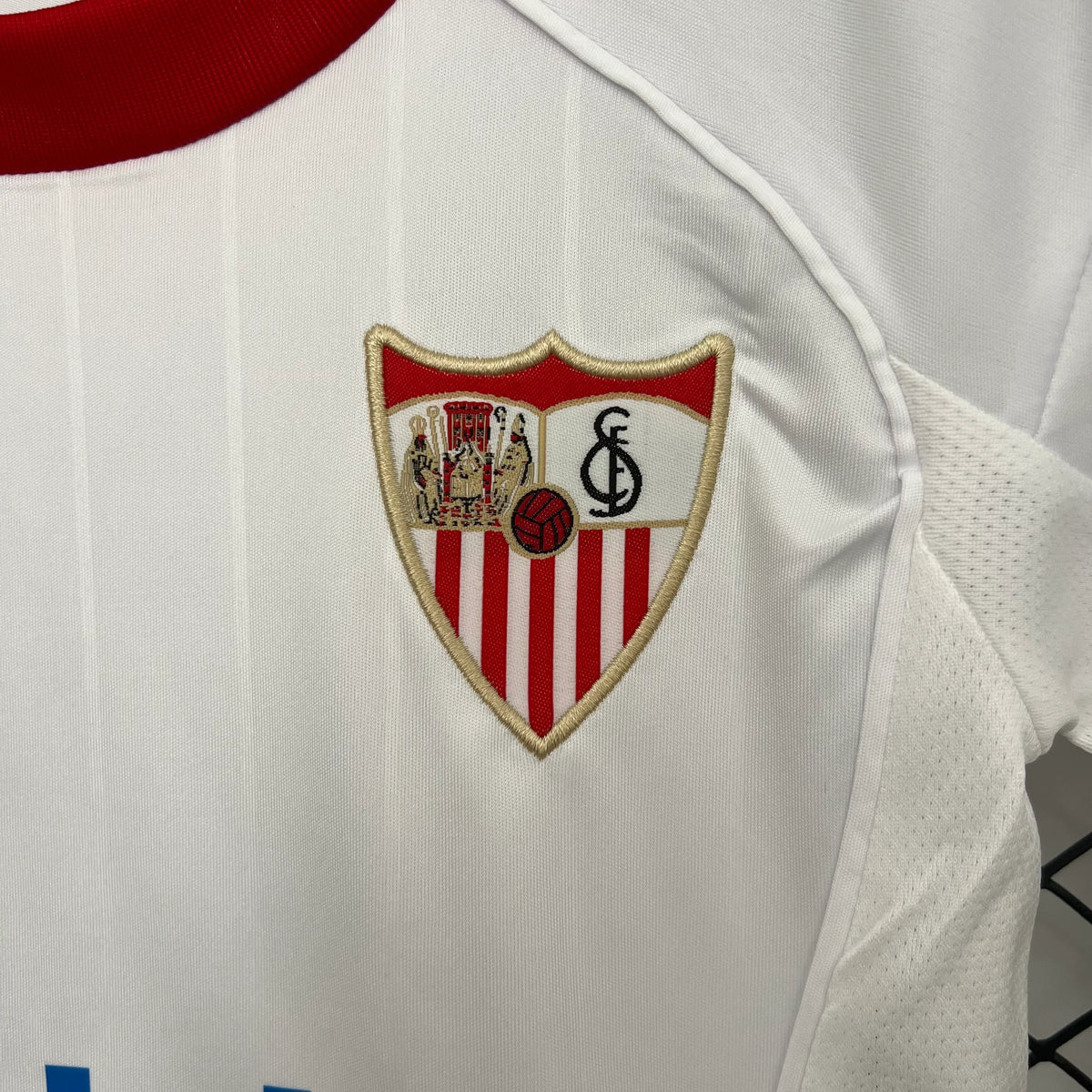 25-26 Kids Sevilla FC Home Jersey