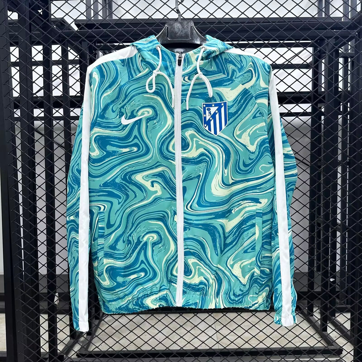 2025/2026 Atletico Madrid Reversible Windbreaker Football Shirt