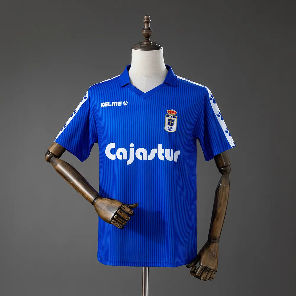 Real Oviedo 92-93 Home Retro Jersey