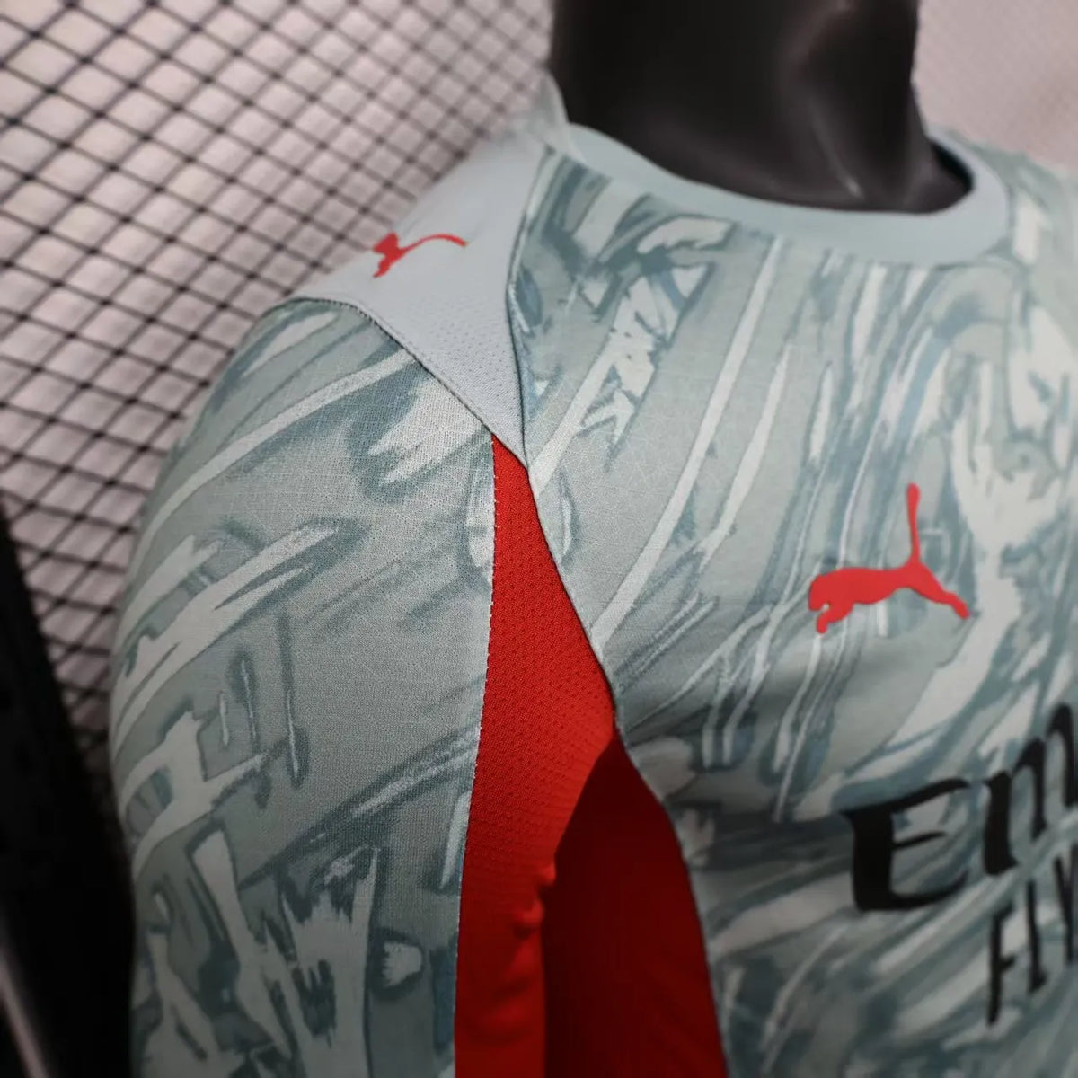 25-26 Player Version AC Milan Home Goalkeeper Long Sleeve Jersey