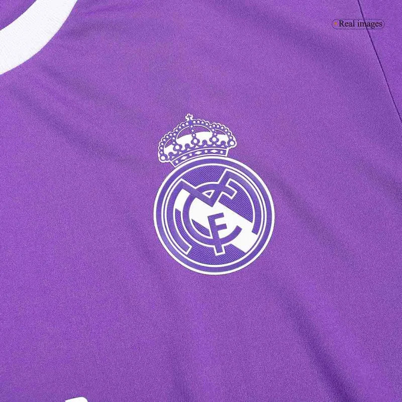 Real Madrid Retro Long Sleeve Jersey Away Shirt 2016-17