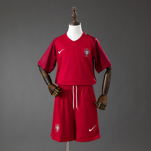 Portugal 16-17 Home Retro Kids Kit