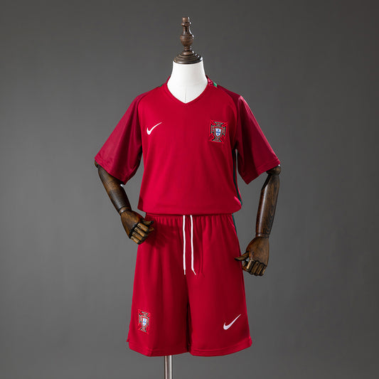 Portugal 16-17 Home Retro Kids Kit
