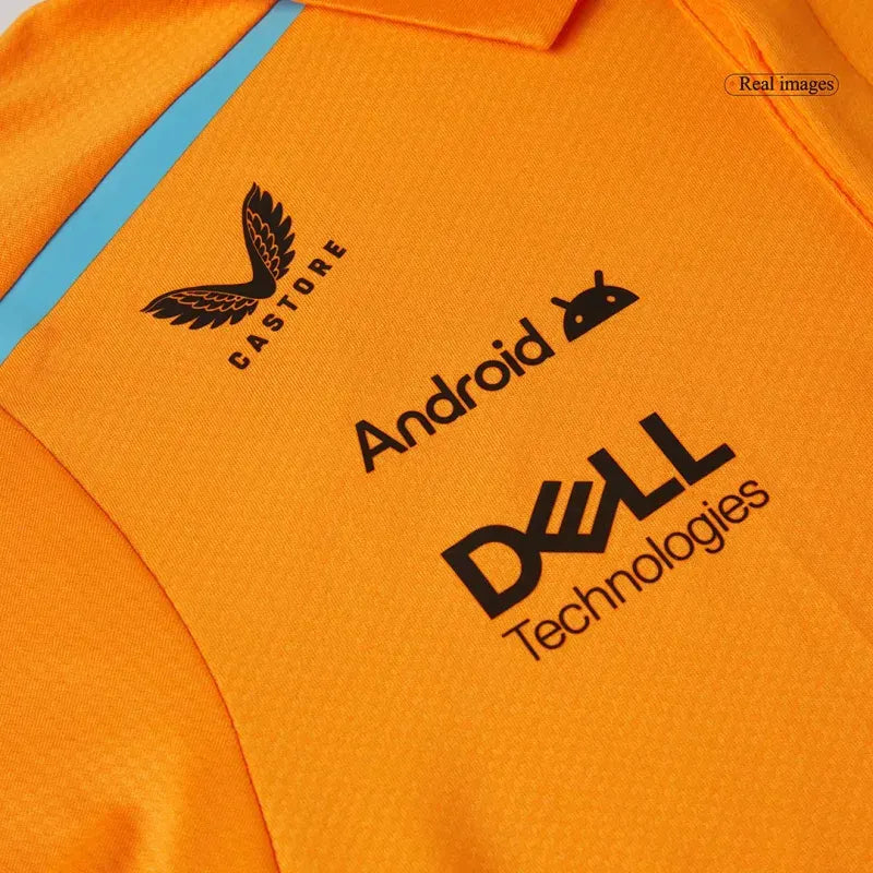 F1 McLaren Racing Team Polo Shirt Orange 2024