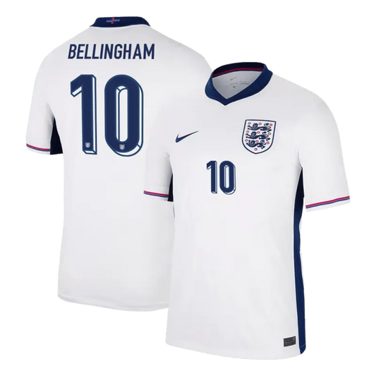 2024 EURO Nation England Home Jersey RICE #4 KANE #9 BELLINGHAM #10 FODEN #11