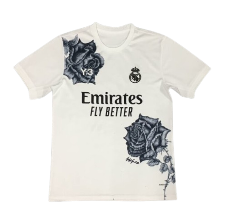 Y3 Real Madrid 24-25 White Special Edition Shirt Football Replicas Jersey