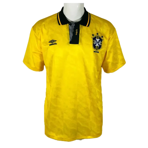 Brazil 1991/93 Retro Jersey Home