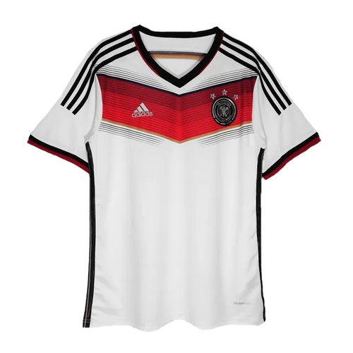 Germany Retro 3 Stars 2014 Home Jersey World Cup