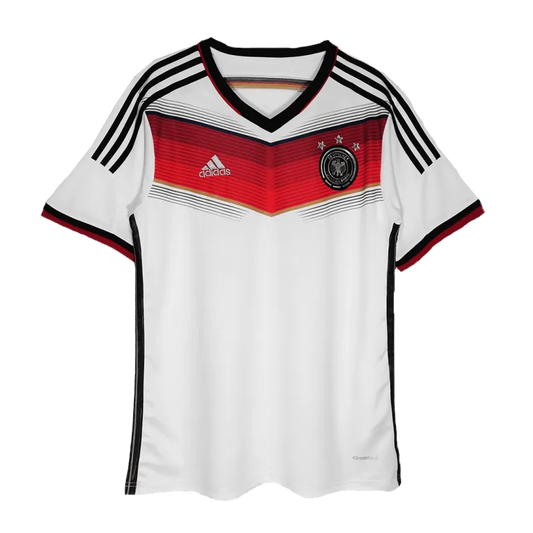 Germany Retro 3 Stars 2014 Home Jersey World Cup