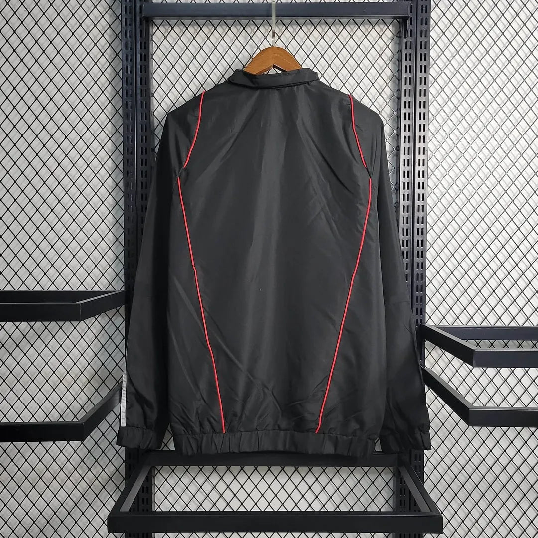 2023/2024 Juventus Windbreaker Black Football Shirt