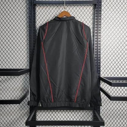2023/2024 Juventus Windbreaker Black Football Shirt