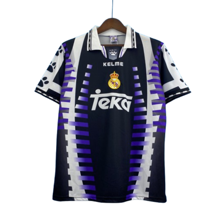 97-98 Real Madrid Third Retro Soccer Jersey