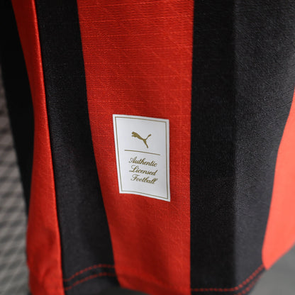 AC Milan Puma 125th Authentic Jersey 24-25 Red Long Sleeve