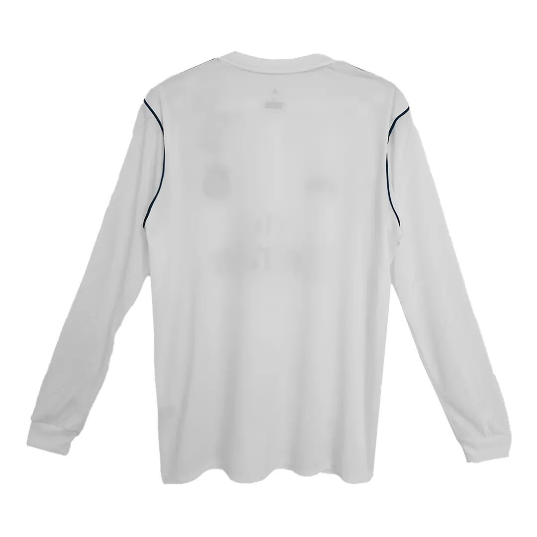 Adidas Real Madrid Retro Home Long Sleeve Jersey 2017-18