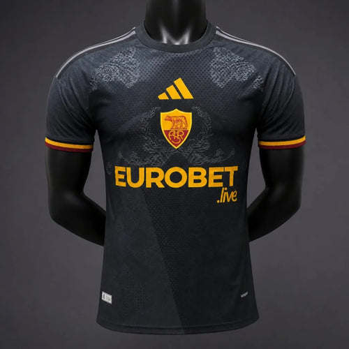 Player Version 26-27 Roma Third Black Jersey