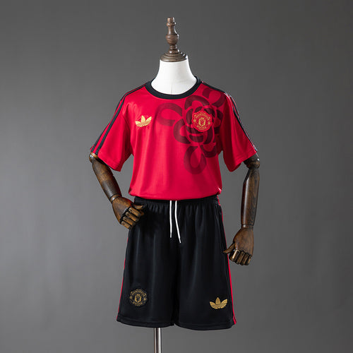 Manchester United 25-26 Cultural Story - Red Kids Kit