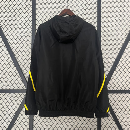 24-25 Dortmund BVB Black Windbreaker