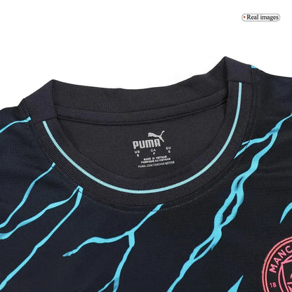 HAALAND #9 DE BRUYNE #17 J.ALVAREZ #19 FODEN #47 Manchester City Third Away Jersey 2023/24