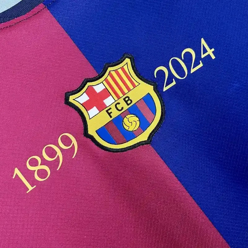 RIVALDO #11 Nike Barcelona 125th Anniversary Soccer Shirt 24-25
